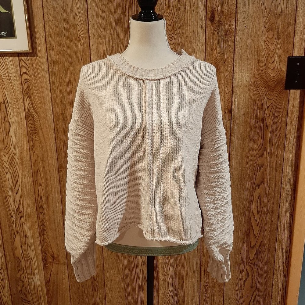 Love Riche Soft Beige Sweater - Picture 1 of 9